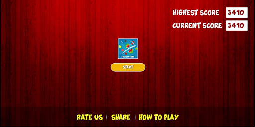 Fruit Cutter - Gameplay image of android game