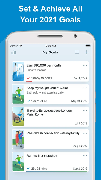 Goal Tracker & Daily Planner - Image screenshot of android app