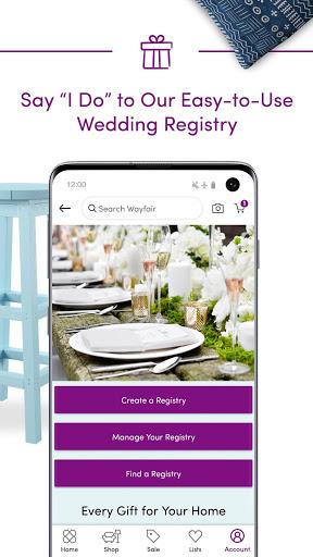 Wayfair - Shop All Things Home - Image screenshot of android app