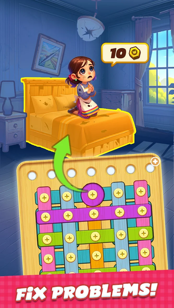 Screw Story: Pin Master - Gameplay image of android game