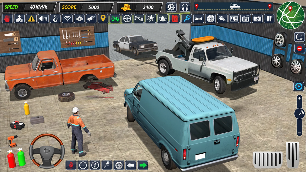 Tow Truck Driving: Truck Games - Gameplay image of android game