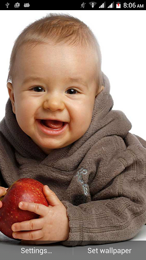 Baby Live Wallpapers - عکس برنامه موبایلی اندروید