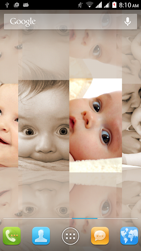Baby Live Wallpapers - Image screenshot of android app