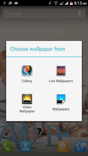 Baby Live Wallpapers - Image screenshot of android app
