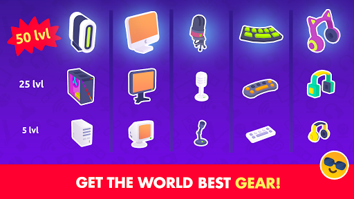 Idle Streamer - Tuber game - عکس بازی موبایلی اندروید