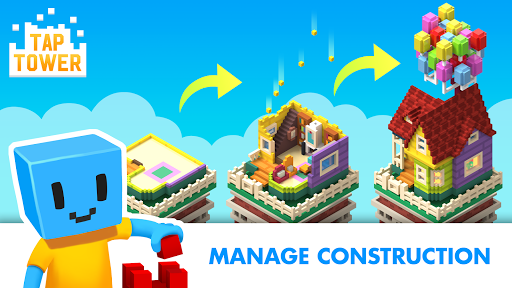 TapTower - Idle Building Game - عکس بازی موبایلی اندروید