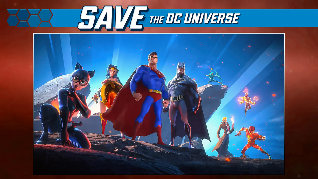 DC Worlds Collide Strategy RPG - Gameplay image of android game