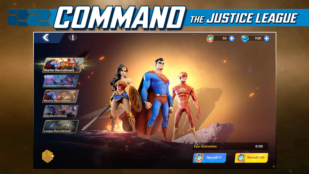 DC Worlds Collide - عکس بازی موبایلی اندروید