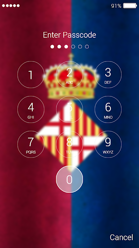 Barcelona Lock Screen - Image screenshot of android app