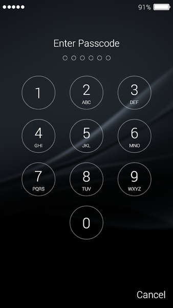 Lock Screen for Sony Xperia - عکس برنامه موبایلی اندروید