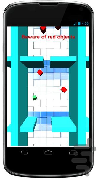 beware cube - Gameplay image of android game