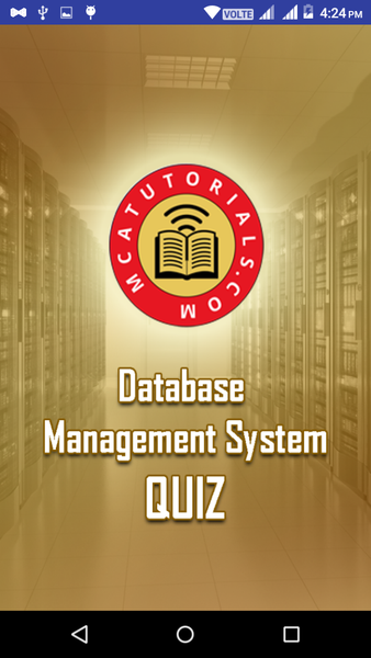 DBMS Questions and Answers - Image screenshot of android app