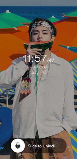 BTS Lockscreen - عکس برنامه موبایلی اندروید