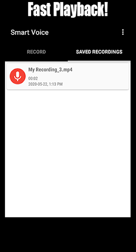 Smart Voice Recorder App - عکس برنامه موبایلی اندروید