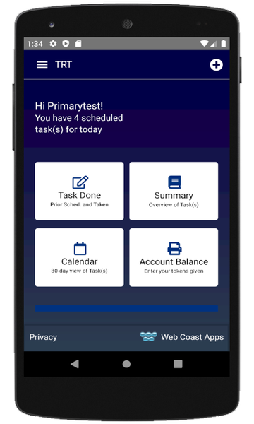 Task and Reward Tracker - Image screenshot of android app