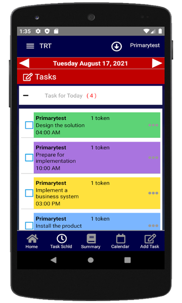 Task and Reward Tracker - Image screenshot of android app