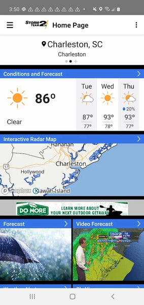 WCBD Weather - Image screenshot of android app