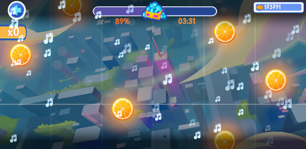 Orpheus Tune: Cadence Voyage - Gameplay image of android game