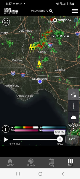 WCTV First Alert Weather - عکس برنامه موبایلی اندروید