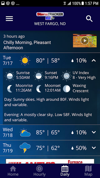 WDAY StormTRACKER - عکس برنامه موبایلی اندروید
