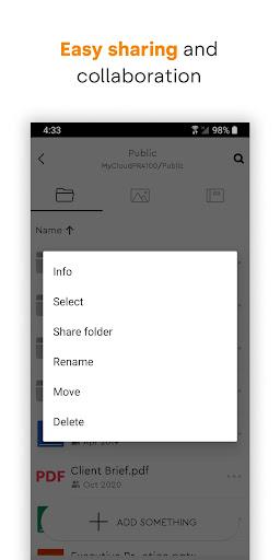 My Cloud OS ۵ - عکس برنامه موبایلی اندروید