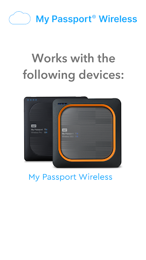 My Passport Wireless - عکس برنامه موبایلی اندروید