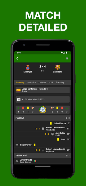 Fast Score: Football Livescore - عکس برنامه موبایلی اندروید