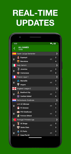 Fast Score: Football Livescore - عکس برنامه موبایلی اندروید