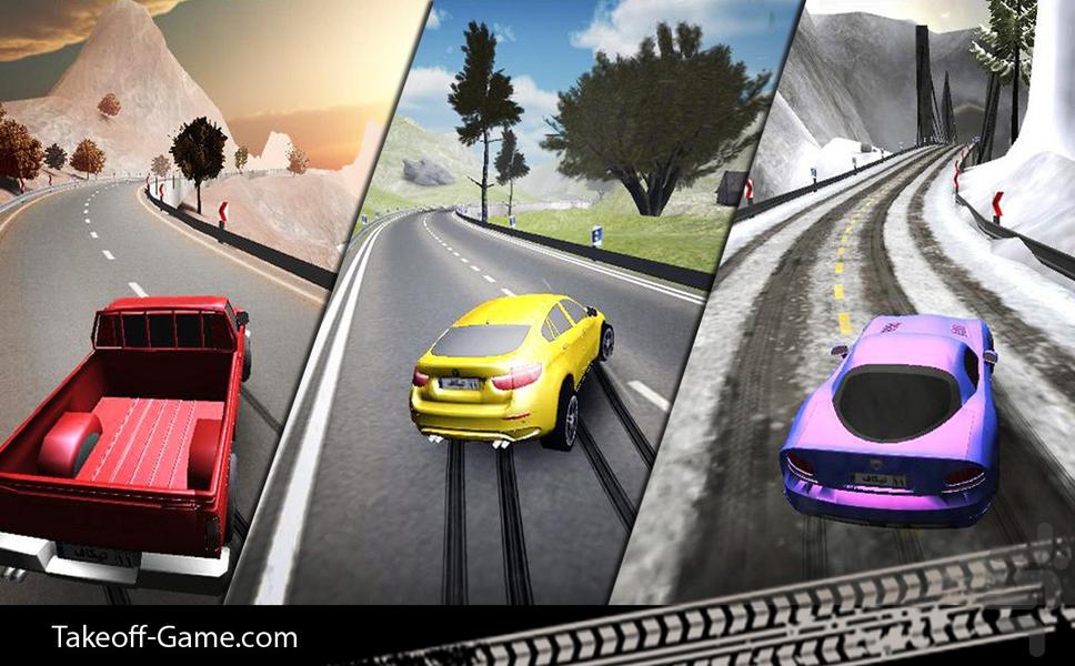 تیکاف 2: راننده جاده - Gameplay image of android game