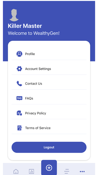 WealthyGen - Smart Money App - عکس برنامه موبایلی اندروید