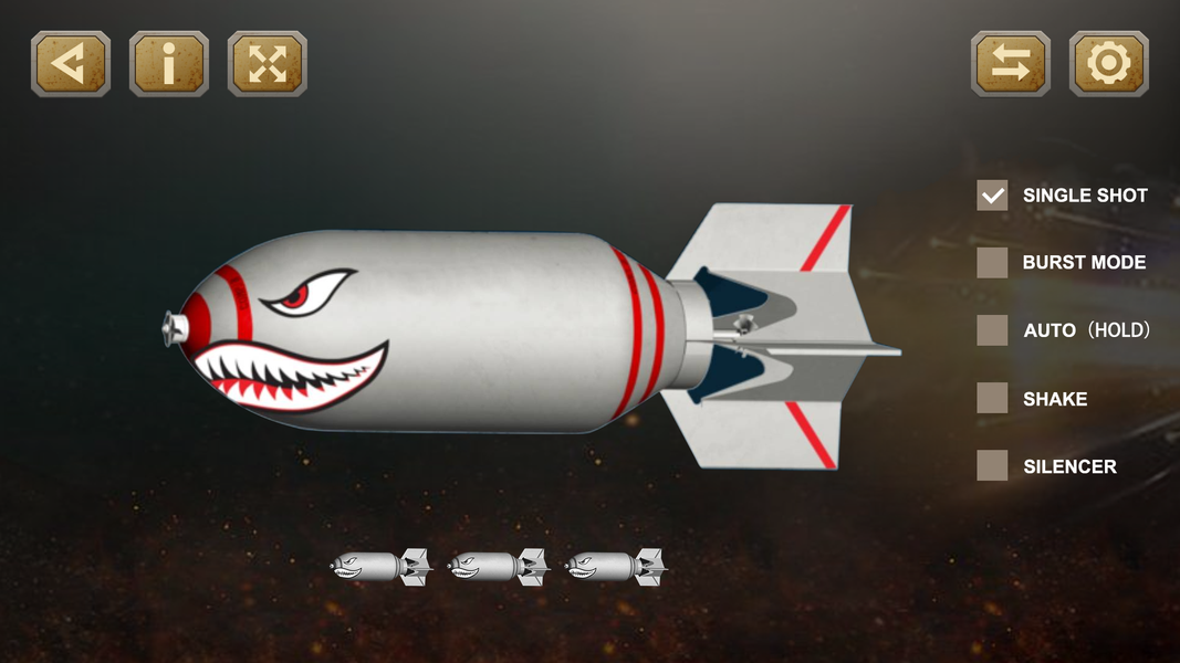 Weapon Gun Simulator 3D: Prank - Gameplay image of android game