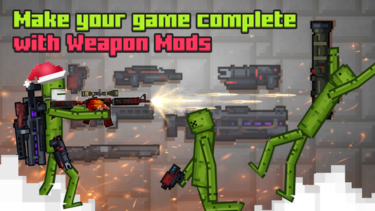 Making a Pixel Gun 3D mod for Melon Playground. I plan to add 30 functional  weapons in version 1. : r/MelonPlaygroundOFC