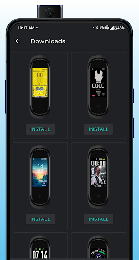 Mi Band ۴ WatchFaces - عکس برنامه موبایلی اندروید