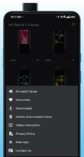 Mi Band ۴ WatchFaces - عکس برنامه موبایلی اندروید