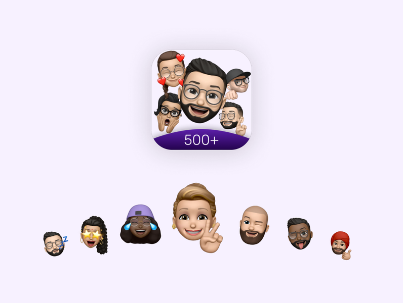 Memoji Stickers for WhatsApp - Image screenshot of android app