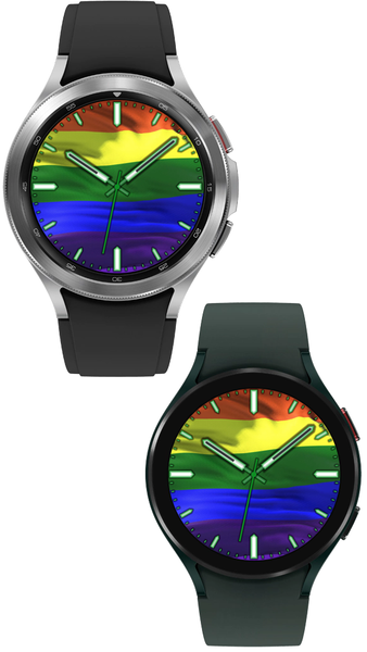 Pride Flag Watch Face - عکس برنامه موبایلی اندروید