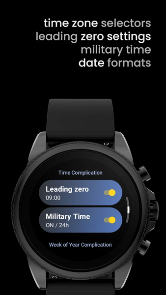 Complications Suite - Wear OS - Image screenshot of android app