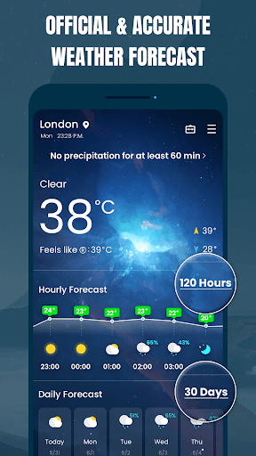 Z Weather & Widget, Radar - Image screenshot of android app