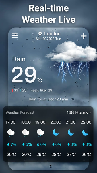 Weather Forecast & Radar - عکس برنامه موبایلی اندروید