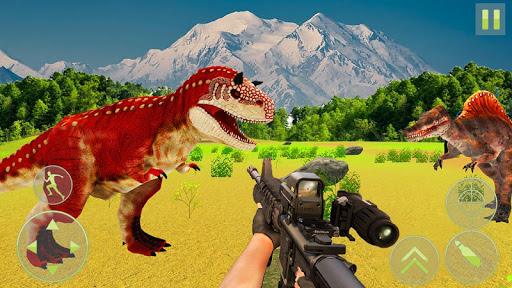 Dinosaur Hunter: Dinosaur Game - Gameplay image of android game