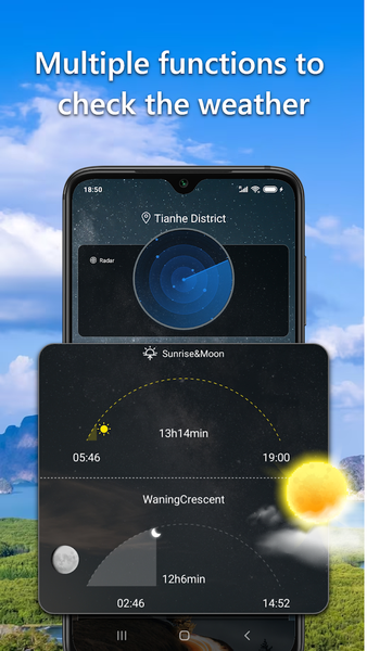 Today's weather+ - Image screenshot of android app
