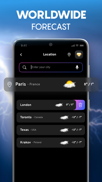 Weather Radar - Live Forecast - Image screenshot of android app
