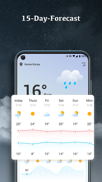 Daily Weather-Radar&Forecast - Image screenshot of android app