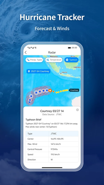 Weather-MojiWeather - عکس برنامه موبایلی اندروید