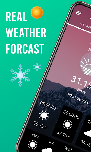 Weather Forecast weather Today : Weather Radar - Image screenshot of android app