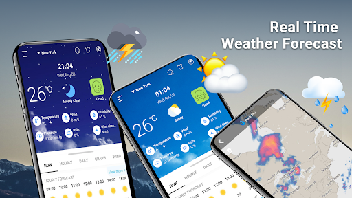 Weather Chart: Tomorrow, Today - عکس برنامه موبایلی اندروید