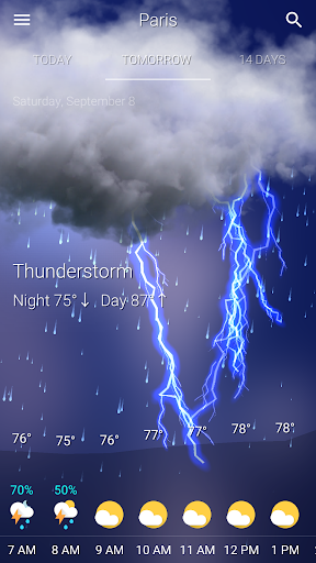 Weather Wow - Image screenshot of android app