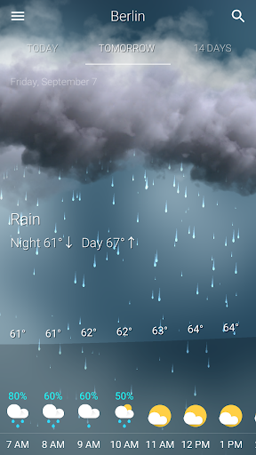 Weather Wow - عکس برنامه موبایلی اندروید