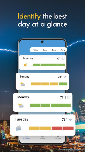 Depends on the Weather - عکس برنامه موبایلی اندروید