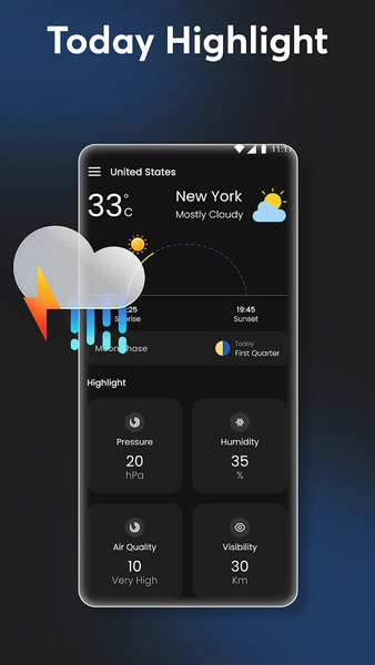 Weather App - Weather Forecast - Image screenshot of android app